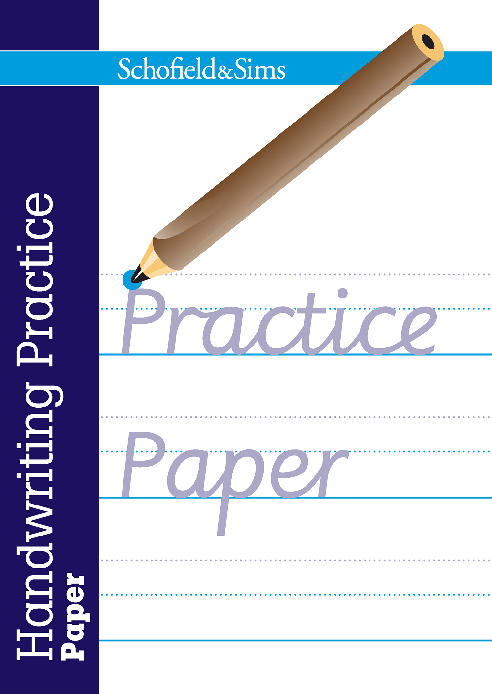 handwriting practice paper cover front